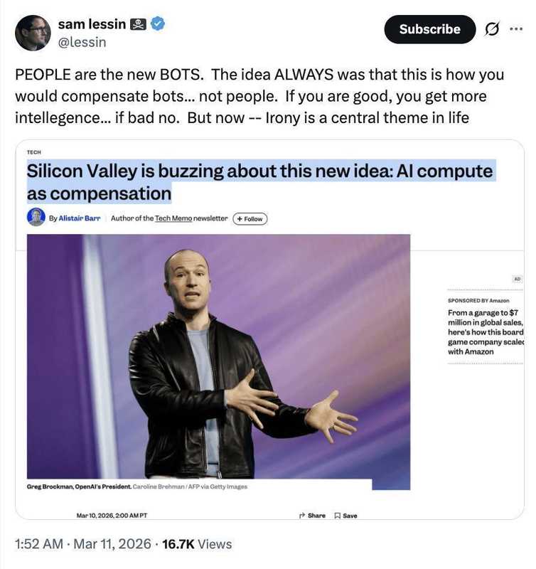  AI算力重塑薪酬格局；顶级开发者开始追逐专属资源。 IT技术 AI算力重塑薪酬格局；顶级开发者开始追逐专属资源。 IT技术