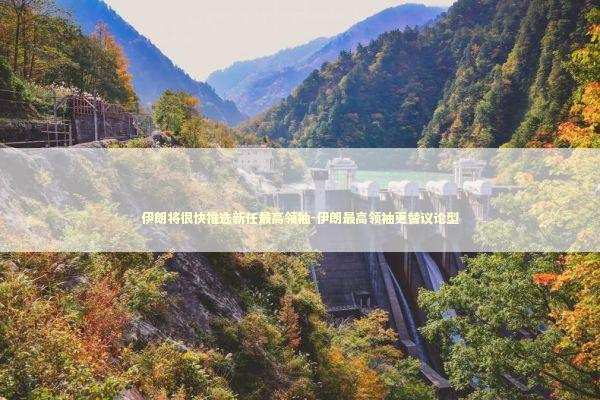 伊朗将很快推选新任最高领袖-伊朗最高领袖更替议论型