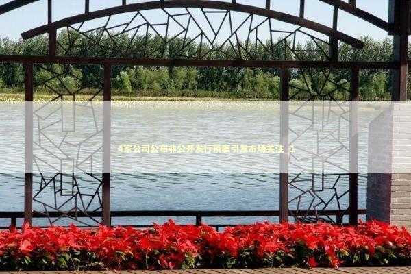 4家公司公布非公开发行预案引发市场关注_1